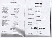 CONSERVATOIRE MUNICIPAL D ORAN 1956 PALMARES DU CONCOURS DE SOLFEGE